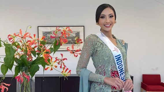 Sophie Kirana在7幅肖像中的优雅印刷,Puteri Indonesia Lingkungan Ini在Miss International上获得第4名亚军