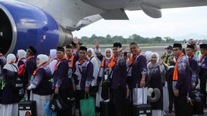 Kendala Mesin, Pesawat Garuda Bawa Jemaah Haji Kloter 5 <i>Return to Base</i>