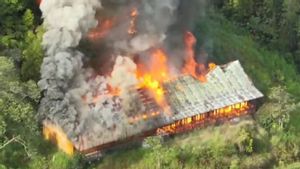 KKB Kembali Bakar Gedung Sekolah di Kiwirok Pegunungan Bintang
