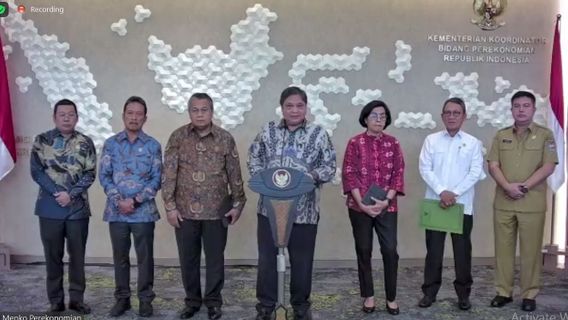 Airlangga Calls Sri Mulyani Cs For The Inflation Control Meeting Ahead Of Ramadan