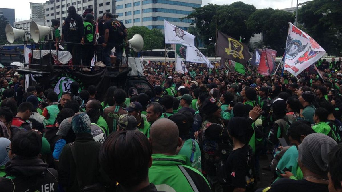 Ojol Holds A Massive Demo Tomorrow, Grab Ensures Service Continues To Run Normally
