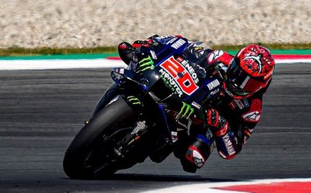 Bidik Predikat Pebalap Pertama Prancis yang Juarai MotoGP, Quartararo Berambisi Taklukkan Trek 'Terburuknya' di GP Aragon