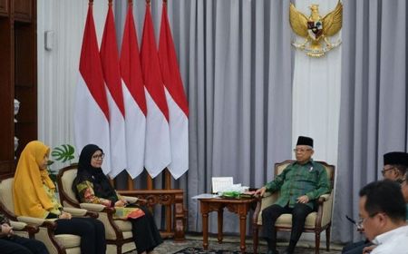 Terima Pimpinan FEB UI, Wapres Bicara Ekonomi Syariah