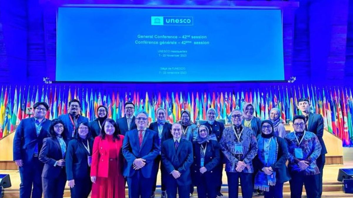 We Must Be Proud That Indonesian Language Is Officially Used At The UNESCO General Session