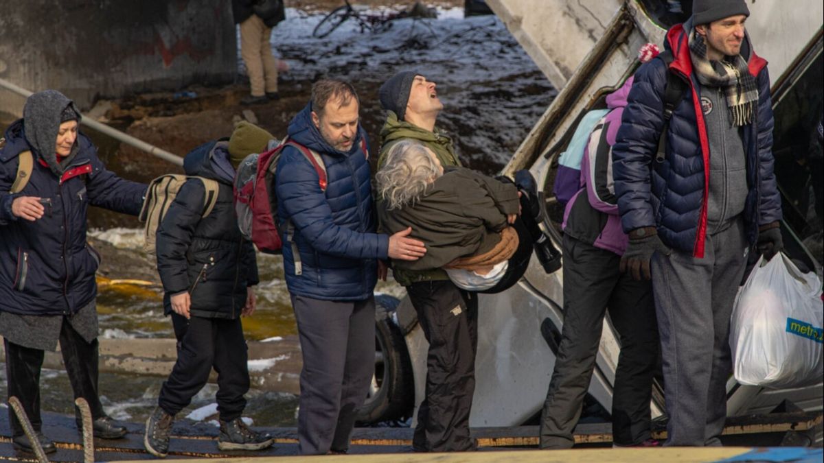 PBB Sebut Jumlah Pengungsi Ukraina Tembus 2,8 Juta, Krisis Tercepat Sejak Perang Dunia II