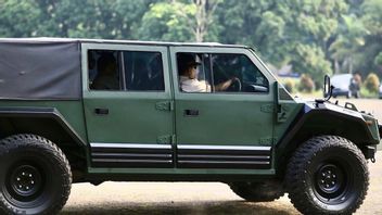 Prabowo Veut 500 Rantis Maung De Pindad Pour être Reçu Par Le Ministère De La Défense Sur L’anniversaire De TNI