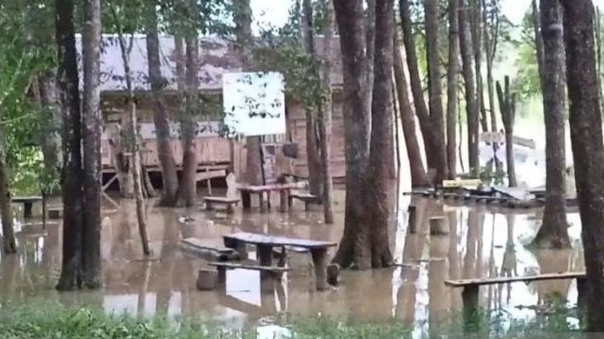 豪雨、セランバンテンリージェンシーの2つの村が洪水によって水没