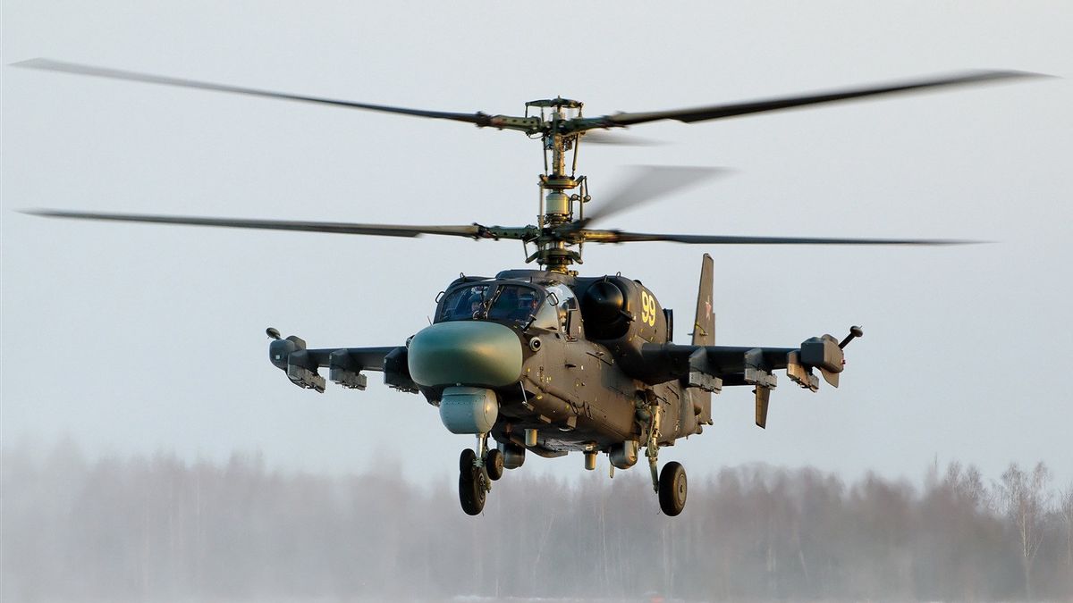 Jalani Pengujian di Perang Ukraina, Helikopter Serang Kamov Ka-52M Rusia Tuai Pujian