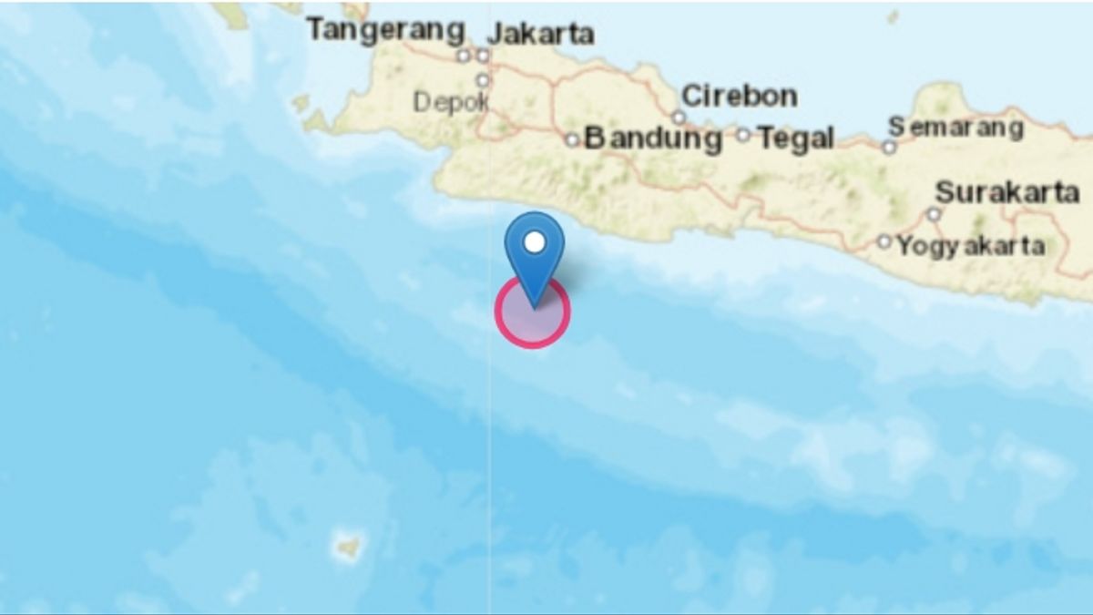 Gempa Bumi Terjadi di Barat Daya Kabupaten Garut