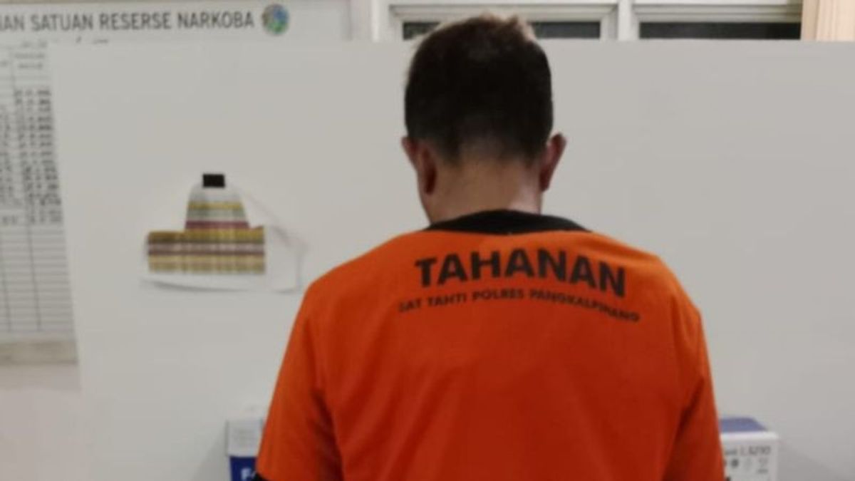 毒品贩子在Pangkalpinang毒品监狱被捕，Sabu和摇头丸被没收