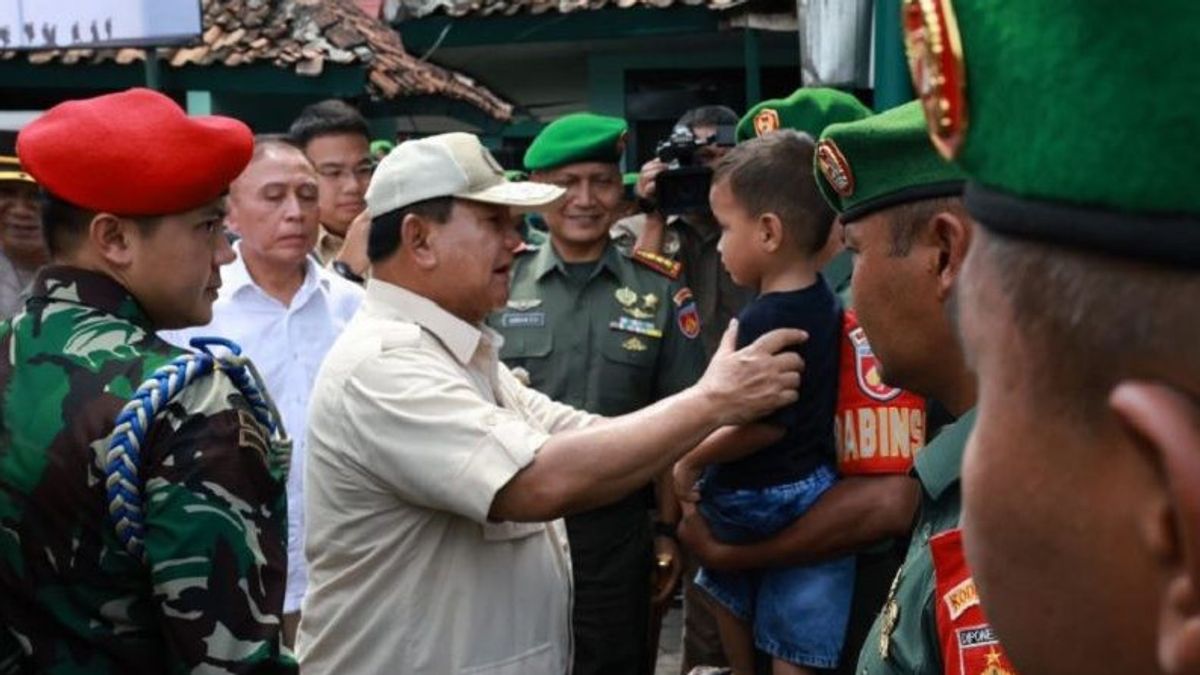 Menhan Teruskan Pesan Jokowi Agar TNI Dekat Rakyat dan Gandeng Polri