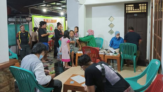 Facilitate 2022 Lebaran Homecoming, Pondok Aren Police Distributes 16 Booster Vaccination Points