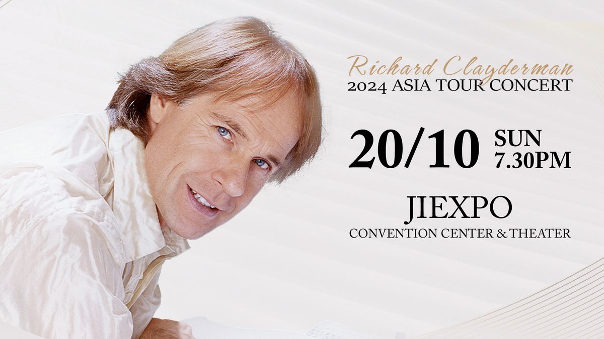 Richard Clayderman Gelar Konser di Jakarta, 20 Oktober