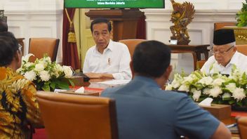 Gelar Ratas, Jokowi Bahas RUU Kekhususan Jakarta Bareng Menteri-Pejabat Terkait