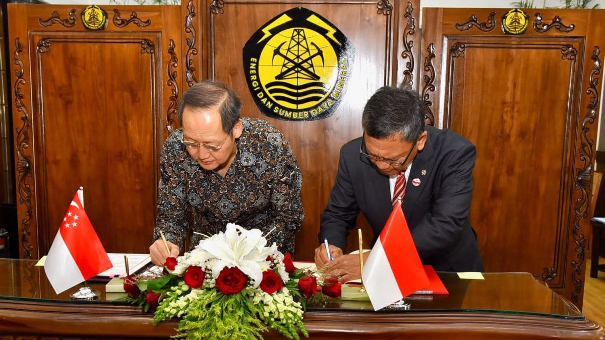 公式!インドネシアはシンガポールへの電力販売に合意