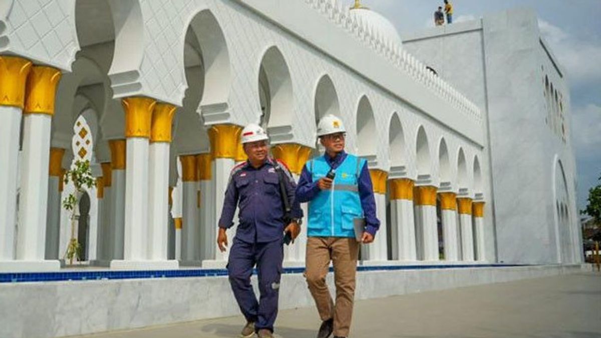 PLN Coal Waste Sulap Becomes A Mosque In Jepara