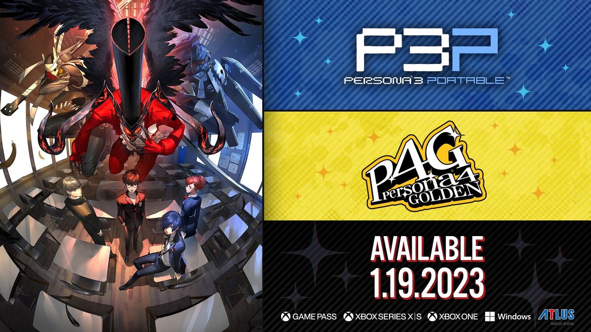 Siap-siap! Persona 3 Portable dan Persona 4 Golden Siap Diluncurkan pada 19 Januari 2023