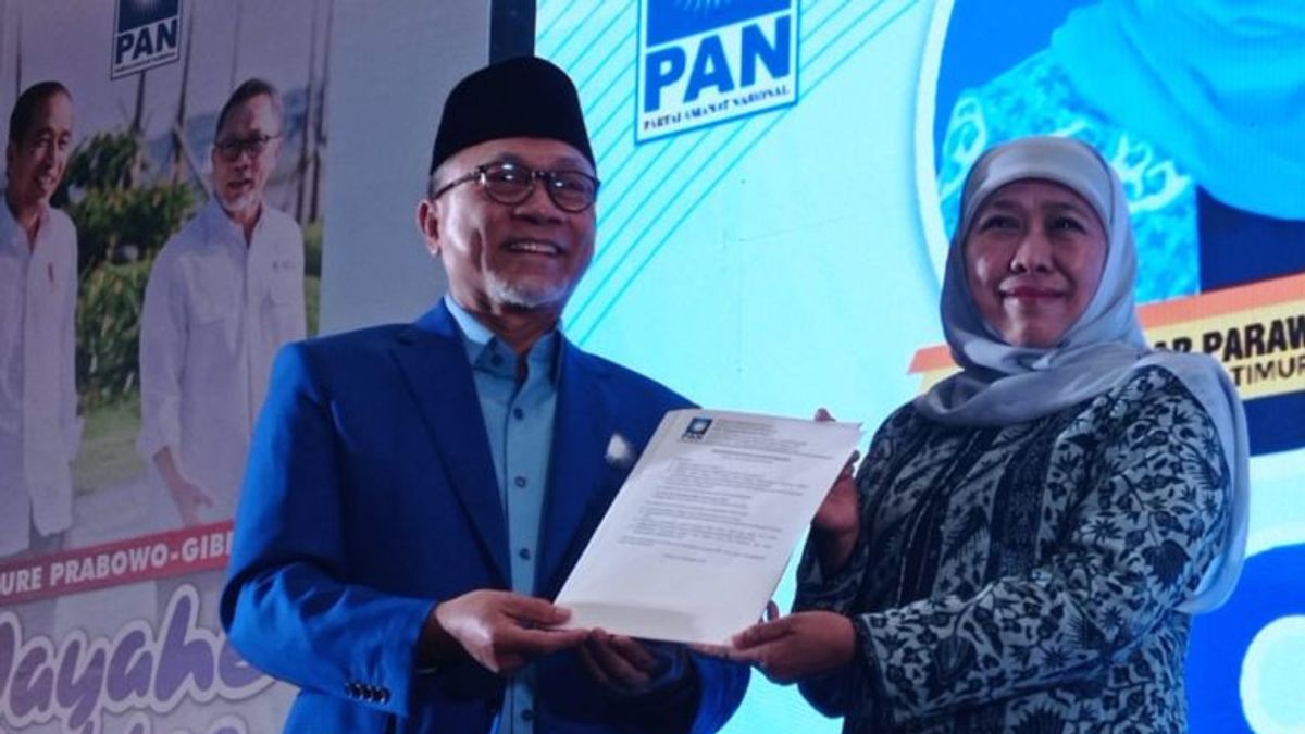 PAN Usung Khofifah progresser lors de l’élection de Jatim de 2024