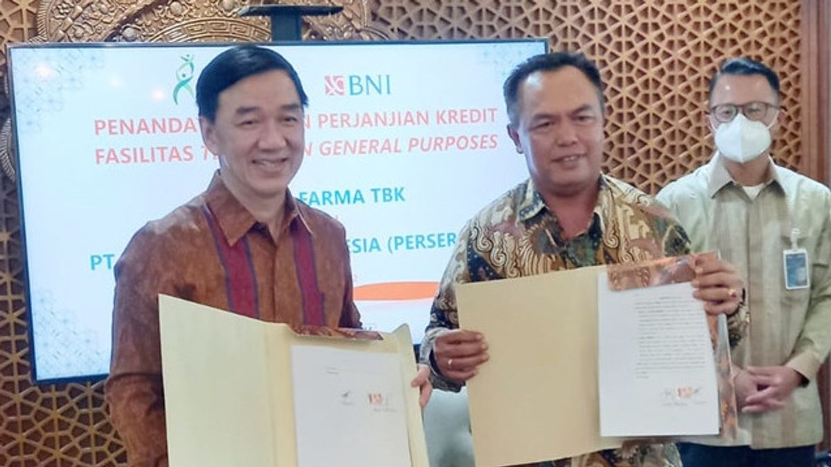 複合企業Boenjamin Setiawanが所有するKalbe FarmaがBNIからRp1兆のクレジットを取得