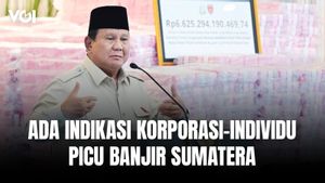 Jaksa Agung: Ada Indikasi Korporasi-Individu Picu Banjir Sumatera