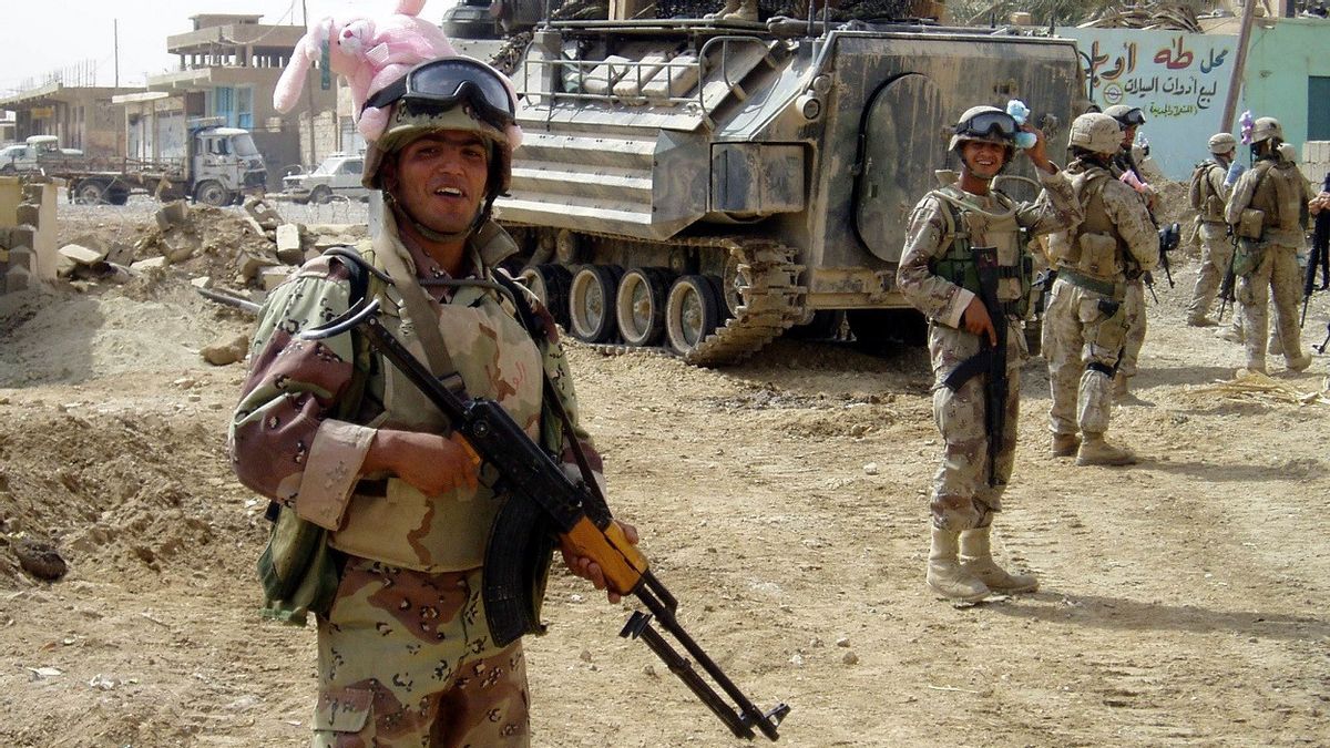 袭击美军基地，什叶派民兵指挥官被伊拉克军队抓获