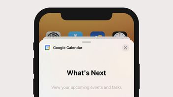 Googleカレンダー iOS デバイスにロック画面ウィジェットを追加