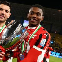 Pesan Perpisahan Haru Rafael Leao untuk Theo Hernandez yang Bakal Hijrah ke Al Hilal