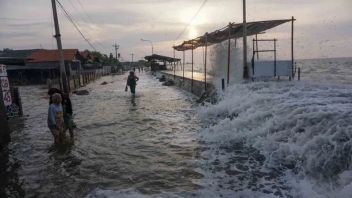 満月の影響を受けたロブ洪水、BMKGは1月3〜10日にジャカルタ北部、1月1〜15日にジャワ中部で発生すると予測