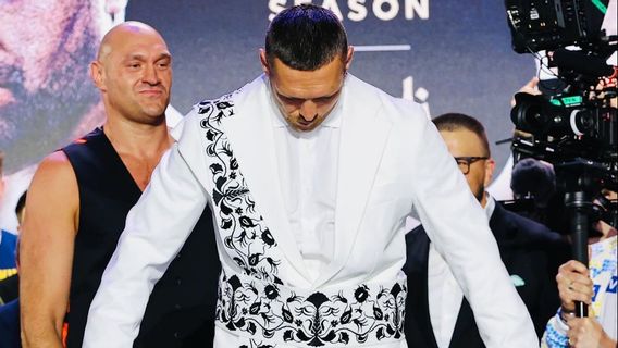 Oleksandr Usyk Complains About The Canvas Ring Which Will Become A Duel Arena Against Tyson Fury