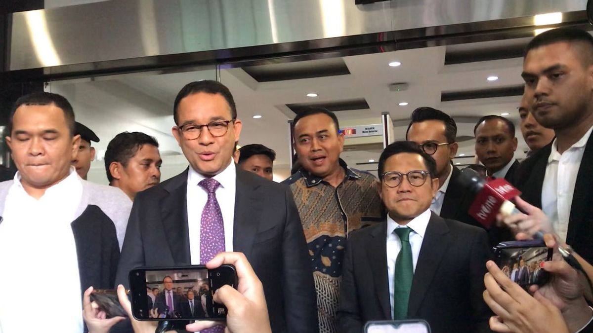 Anies à Prabowo-Gibran Après le verdict de mk: travailler en faveur des espoirs du peuple