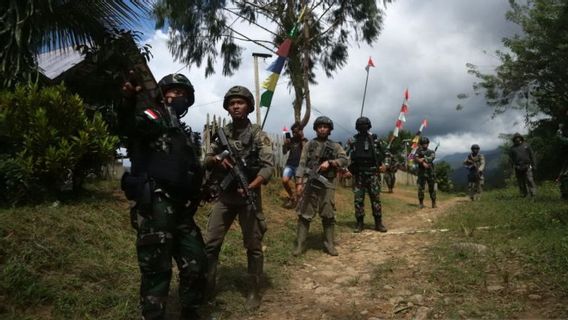 布鲁蒂加DPO恐怖分子在波索，部署了1，378名TNI-Polri人员