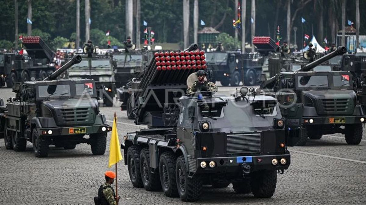 This Is The Traffic Engineering Channel For The Monas Area During The TNI Sunday Anniversary