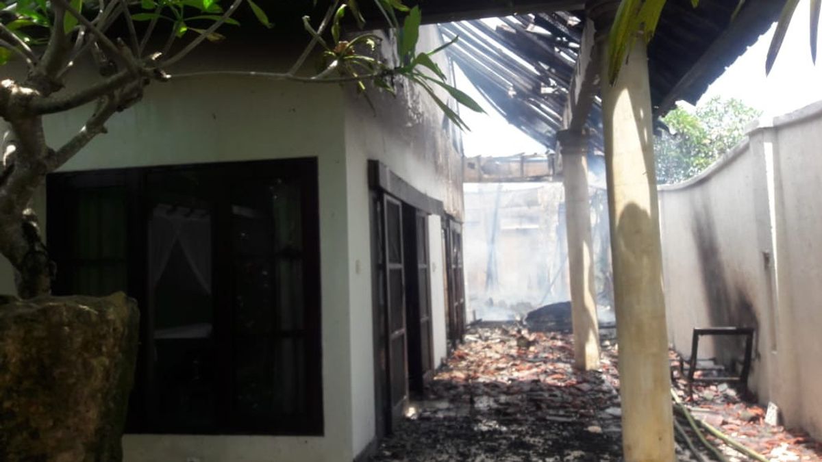 Australian Bule-Owned Villa In Sanur Fire, Irresisted IDR 6 Billion