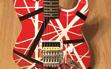 Tiga Gitar Eddie Van Halen Dijual 422 Ribu Dolar AS dalam Lelang