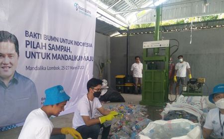 BUMN Ajak Warga Mandalika Jadikan Sampah Jadi Emas, Caranya?