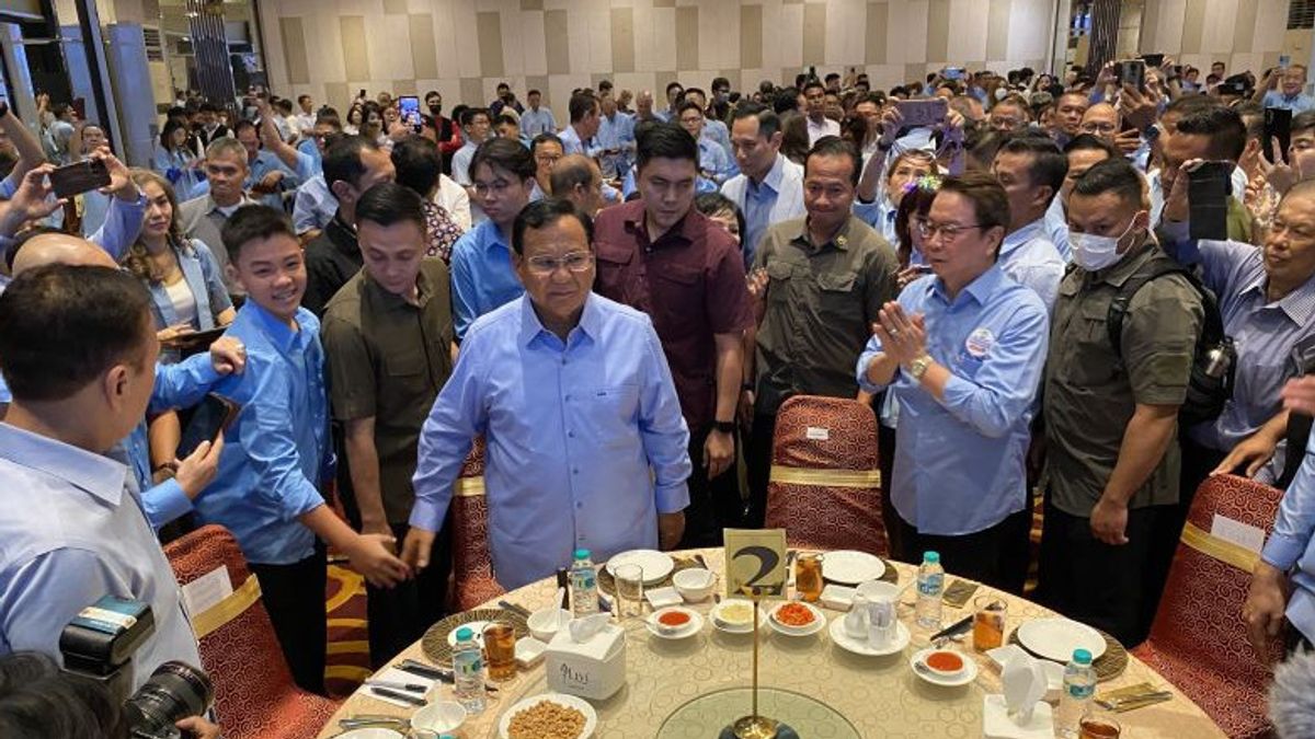 Prabowo Attends Indonesia's Chinese Alliance Gathering