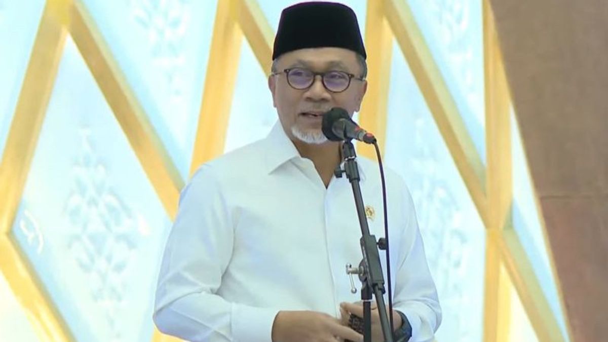 'Jabar Only Great, How About Celebrating Indonesia,' Zulkifli Hasan Prayers For Ridwan Kamil When Promulgated The Al