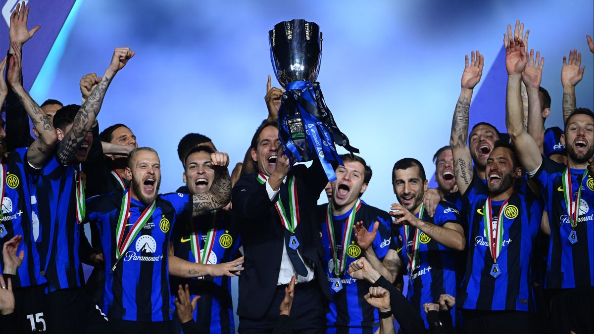 Simone Inzaghi Exceeds Marcello Lippi And Fabio Capelo's Record At Supercoppa Italiana