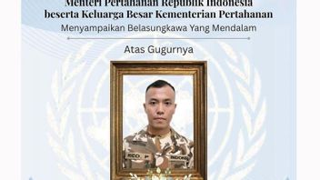 Le corps de Praka Rico Pramudia a été transporté à Jakarta avant d'être emmené à Medan.