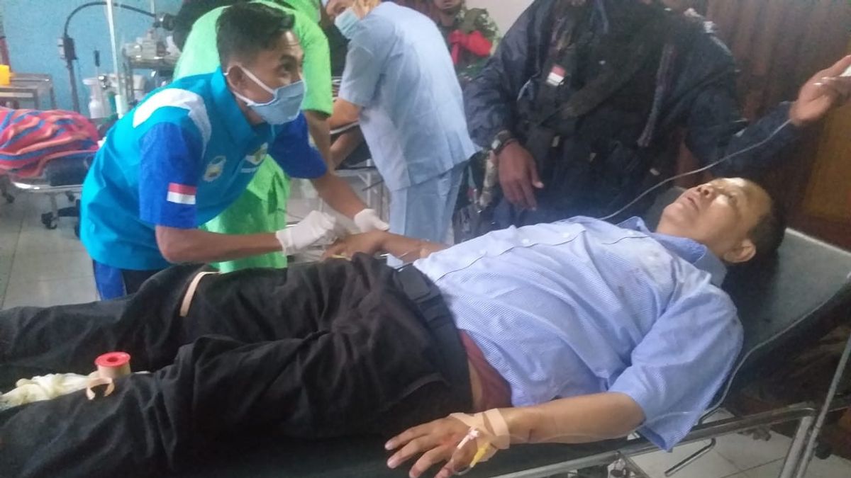 Attacked By KKB, 1 Member Of TGPF Was Shot In The Leg, 1 TNI Was Shot In The Waist