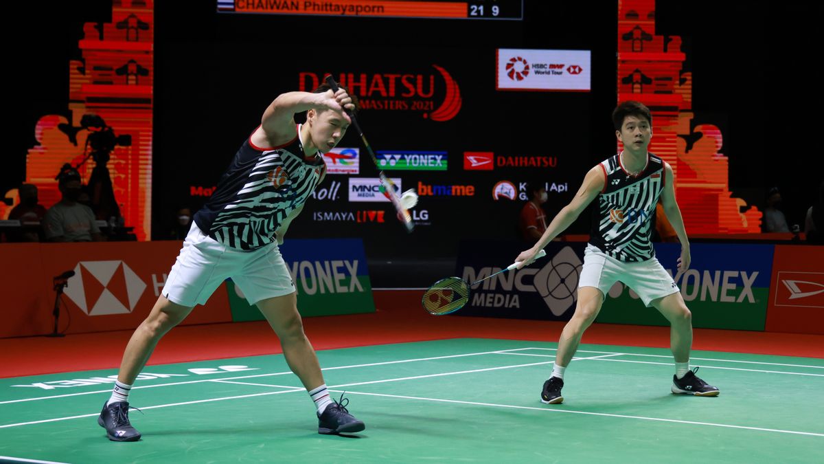 Triste, Marcus / Kevin Deviennent Le Seul Représentant Dans Les Demi-finales Du Masters D’Indonésie 2021