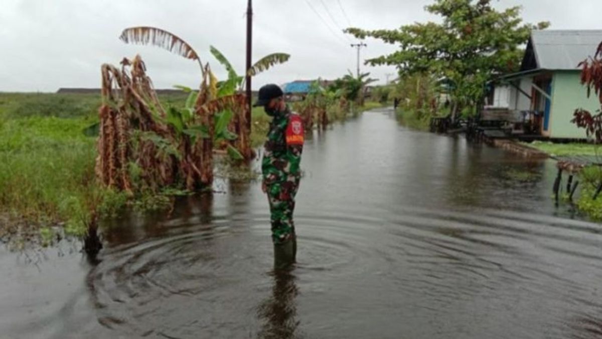 Floods Hit Several Villages In Hulu Sungai Tengah, South Kalimantan