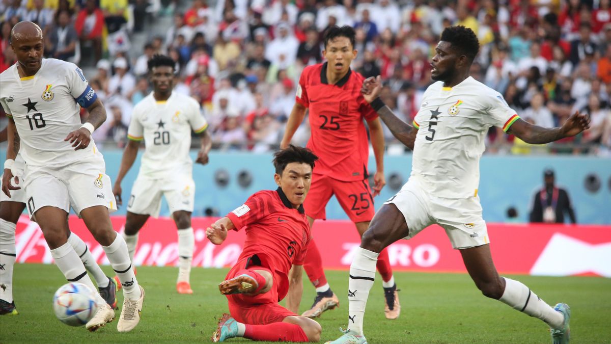 2022年世界杯：输给加纳，减少韩国晋级前16名的机会 
