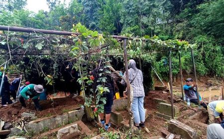 20 Makam TPU Cikutra Terdampak Tanggul Jebol, Pemkot Bandung Pastikan Tak Ada Jenazah Hanyut