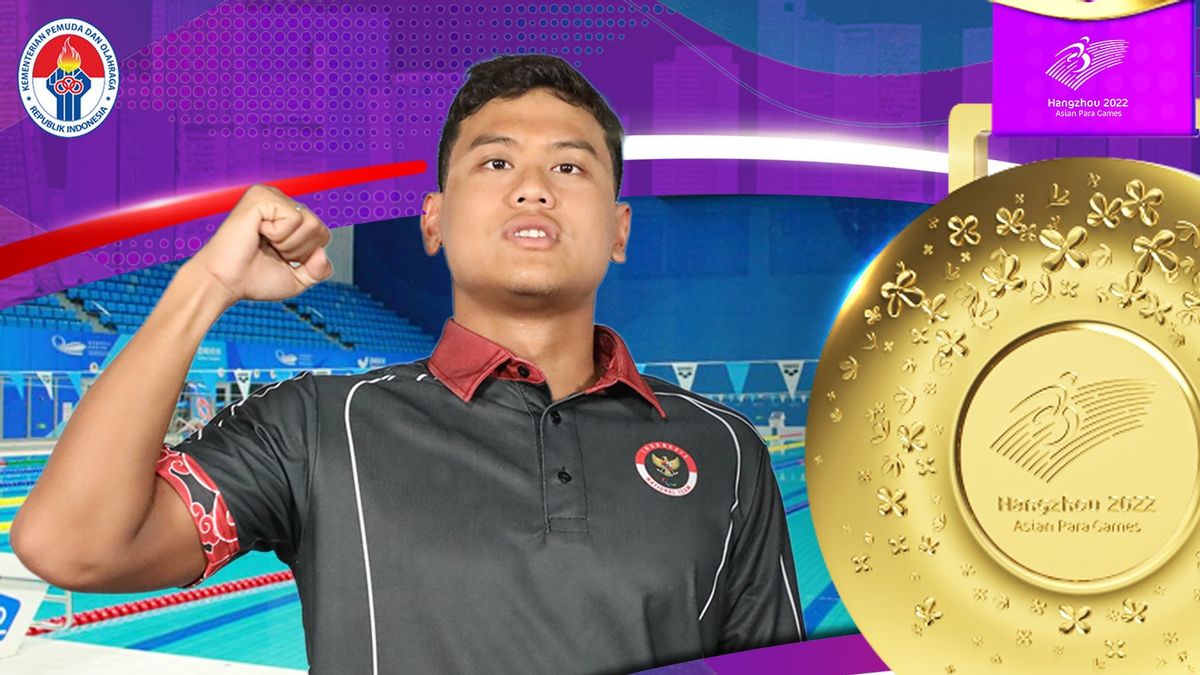 アジアパラ競技大会2023:インドネシア派遣団に金メダルが流れ続けている