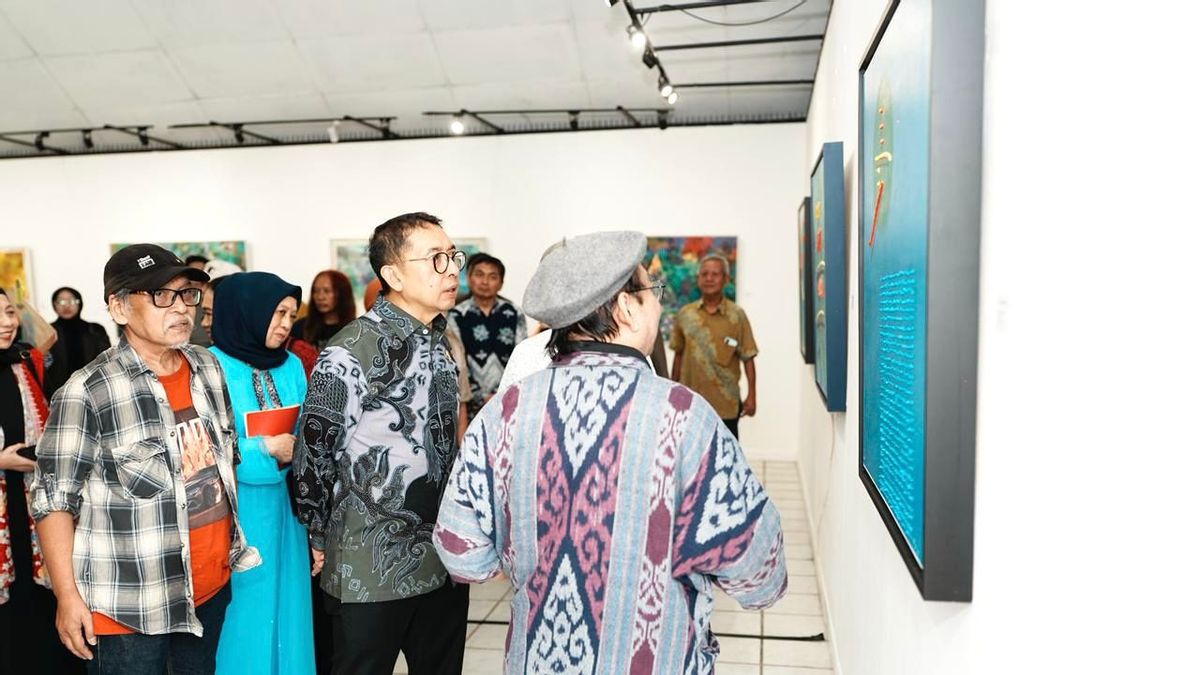 Dua Maestro Seni Rupa Hadirkan “Dinamika dalam Diam” di Jakarta