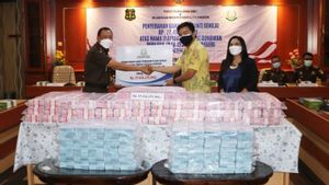Penampakan Uang Pengganti Rp27,4 Miliar dari Korupsi Tambak Udang