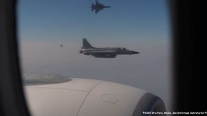 6 Jet Tempur JF-17 Kawal Kedatangan Prabowo Saat Memasuki Pakistan