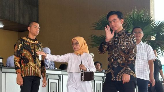 Tiba di Kompleks Parlemen, Gibran Hadiri Gladi Bersih Pelantikan Presiden-Wakil Presiden RI Terpilih