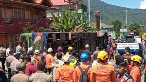 Medan-Bekasi Route Bus Accident In Padang Panjang Kills 12 Passengers, Police Suggest Build Rescue Lane